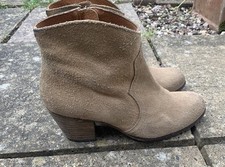 Suede beige coloured for sale  HARLOW