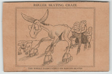 Postcard roller skating for sale  Delray Beach