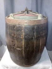 Vtg wooden barrel for sale  Iron Mountain
