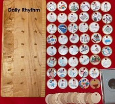Daily rhythm chart for sale  Fort Lauderdale