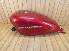 TANQUE DE COMBUSTÍVEL HARLEY DAVIDSON SPORTSTER 883 XL883 2004-2006 VERMELHO QUEIMADO 3,7 Gal 14L comprar usado  Enviando para Brazil