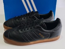 Adidas gazelle black for sale  LONDON