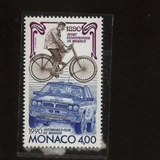 99c Starts - MONACO Auto Club corridas de bicicleta 1990 Scott 1713 Yvert 1717 MNH, usado comprar usado  Enviando para Brazil
