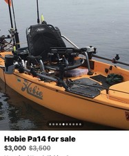 Kayak pro angler for sale  Hawthorne
