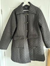 Ladies black coat for sale  BELPER