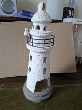 Wooden lighthouse decorative for sale  NEWARK