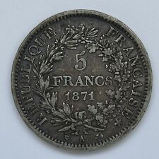 Francs hercule 1871 d'occasion  Saint-Maur-des-Fossés