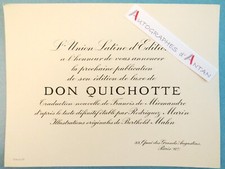 don quichotte d'occasion don quichotte d'occasion Expédié en Belgium