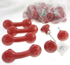 Red cabinet knobs for sale  Boulder