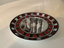 Mirrored plate red for sale  Minneapolis