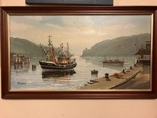 Stockman painting brixham for sale  SWINDON