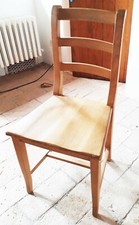 Sedia legno naturale usato  Baschi