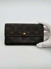 Carteira Louis Vuitton Sarah monograma marrom autêntica LV, usado comprar usado Carteira Louis Vuitton Sarah monograma marrom autêntica LV, usado comprar usado  Enviando para Brazil