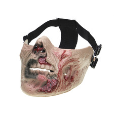 Nova Máscara de Proteção Tática Exército Zombie Skull Half-face Corpse Airsoft Paintball B comprar usado  Enviando para Brazil
