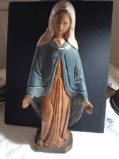 Scultura antica madonna usato  Roma