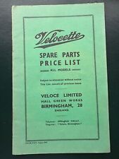 1948 velocette spare for sale  PETERBOROUGH
