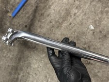 Silver bike seatpost for sale  LONDON