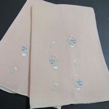 Pink embroidered cotton for sale  South Glastonbury