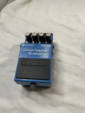 Usado, Sustentador de compressão BOSS CS-3 compressor etiqueta preta excelente  comprar usado  Enviando para Brazil