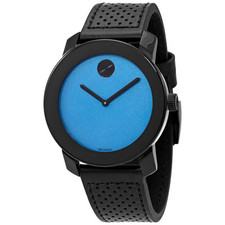 Relógio masculino Movado Bold TR90 quartzo azul mostrador museu 3600761 comprar usado  Enviando para Brazil