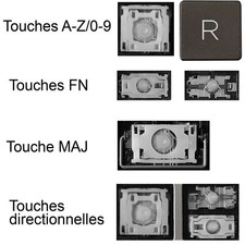 Touche clavier français d'occasion  Plougastel-Daoulas
