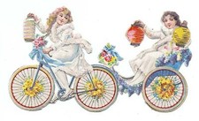 Antique flower velo d'occasion  Expédié en Belgium