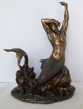 Sculpture mermaid merman for sale  Bradenton
