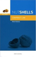 Nutshell contract law for sale  UK