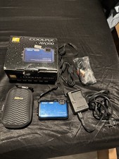 Câmera Nikon Coolpix AW100 16MP impermeável GPS WiFi FullHD — caixa completa testada comprar usado  Enviando para Brazil