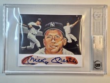 Mickey mantle auto for sale  Lehigh Acres