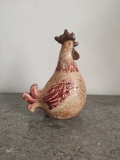 Coq céramique craquelée d'occasion  Fayence