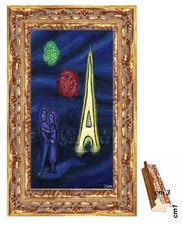Chagall paris stampa usato  Napoli