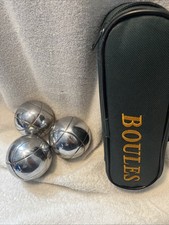 Boules chrome bocce for sale  Lake Ariel