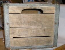 wood milk crate for sale  Metamora