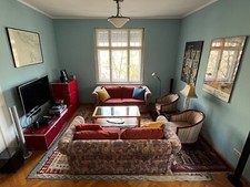 Sofas massive teakholz gebraucht kaufen  München