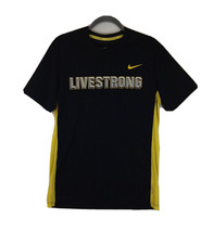 Camiseta Nike Dri Fit Live Strong preta poliéster tamanho médio comprar usado  Enviando para Brazil