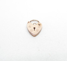 9ct gold padlock for sale  COLWYN BAY