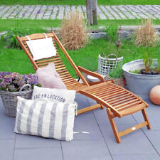 Chaise longue bois d'occasion  Chilly-Mazarin