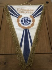 Schalke wimpel pennant gebraucht kaufen  Markkranstädt