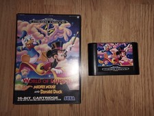 WORLD OF ILLUSION STARRING MICKEY & DONALD - SEGA MEGA DRIVE BOXED PAL CON CAJA comprar usado  Enviando para Brazil