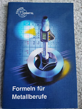 Formelsammlung formeln metallb gebraucht kaufen  Deutschland