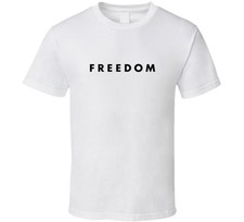 Camiseta branca Freedom Charlie Kirk comprar usado  Enviando para Brazil