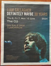 Liam gallagher oasis for sale  LONDON