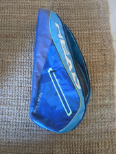 Bolsa de pickleball HEAD Tour Team 3 controle climático tênis azul/branco falha. comprar usado  Enviando para Brazil