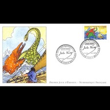 FDC LNF - Jules Verne. Voyage au centre de la terre - 28/05/2005 Paris comprar usado  Enviando para Brazil