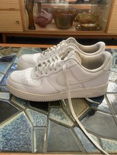 Tênis Nike Air Force 1 ‘07 Lows branco masculino EUA 12 seminovos comprar usado  Enviando para Brazil