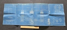 Antique 1907 blueprint for sale  Hendersonville