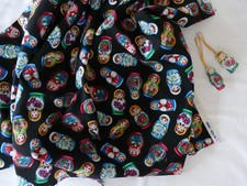 Stoffrest baumwollstoff bunt gebraucht kaufen  Rothenburg