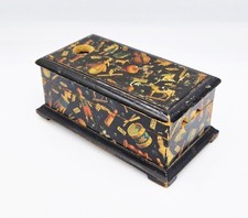 Victorian lacquered mauchline for sale  SALISBURY
