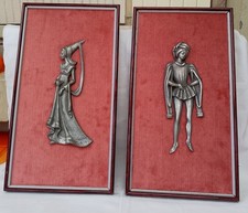 Cadres personnages étain d'occasion  Maël-Carhaix